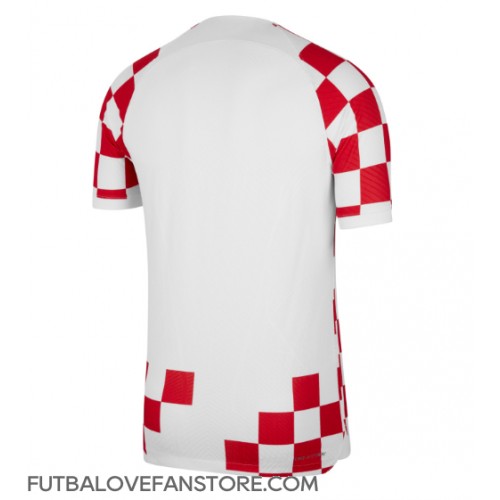Chorvátsko Domáci futbalový dres MS 2022 Krátky Rukáv